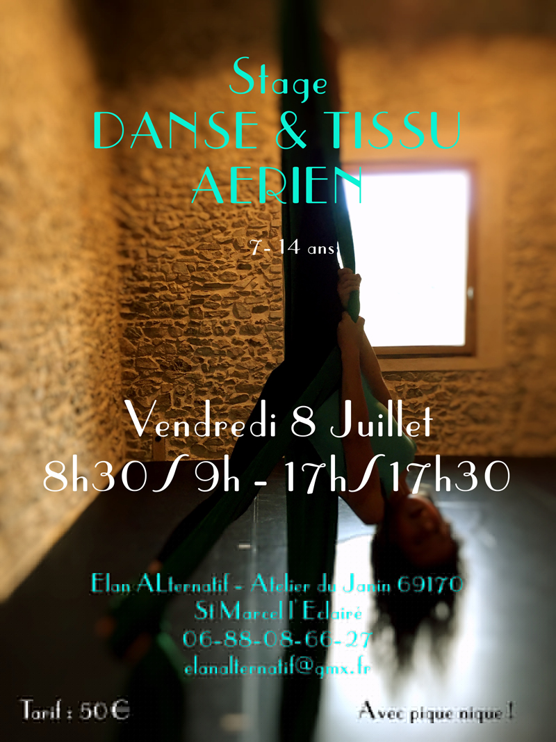 Stage Enfants 8 juillet 2022- Atelier du Janin - Association Elan Alternatif
