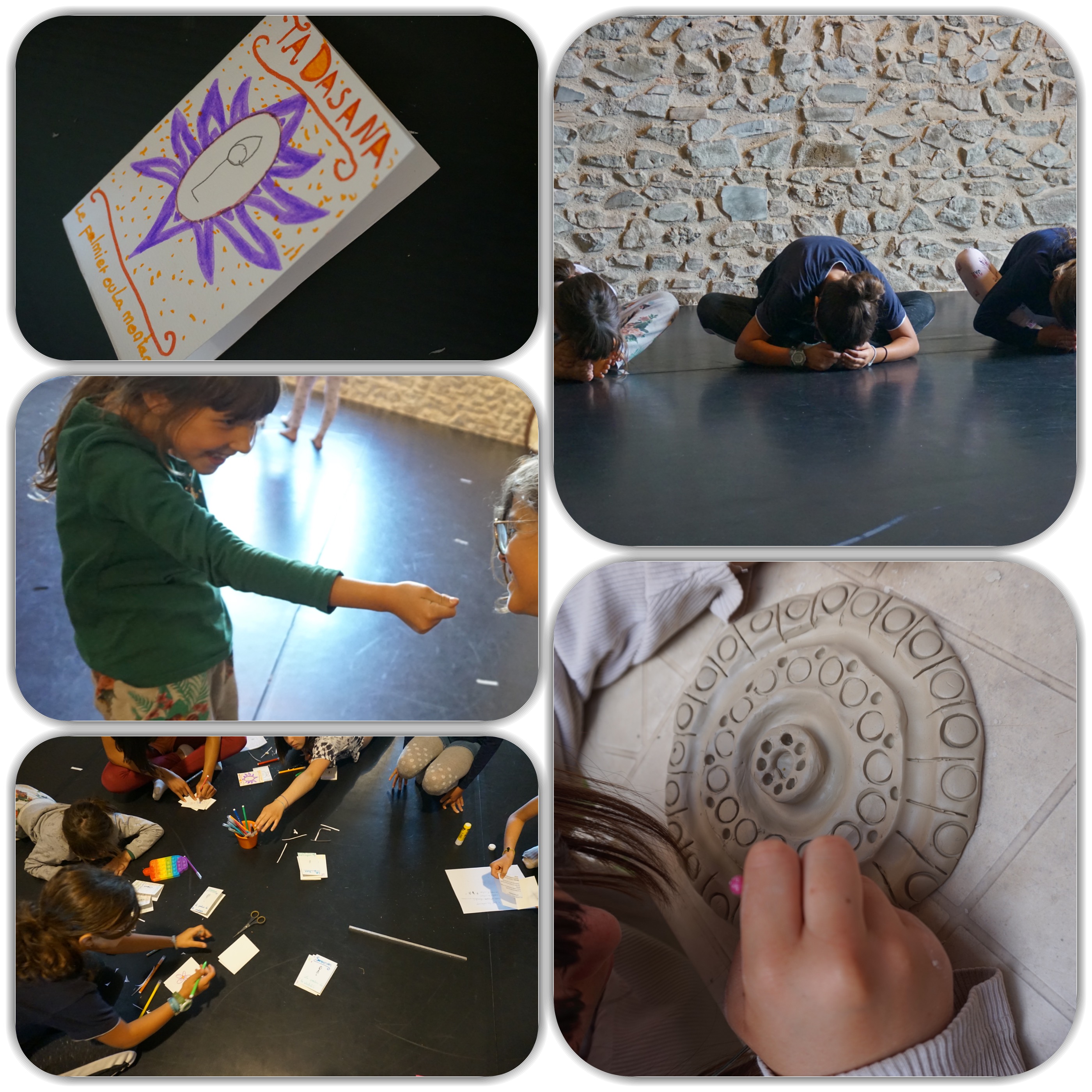 Stage Enfants ; Yoga, Danse et Bricolage en Juillet 2021- Atelier du Janin - Association Elan Alternatif